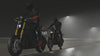 2 Aze automotive electric bike riding in rain in night 